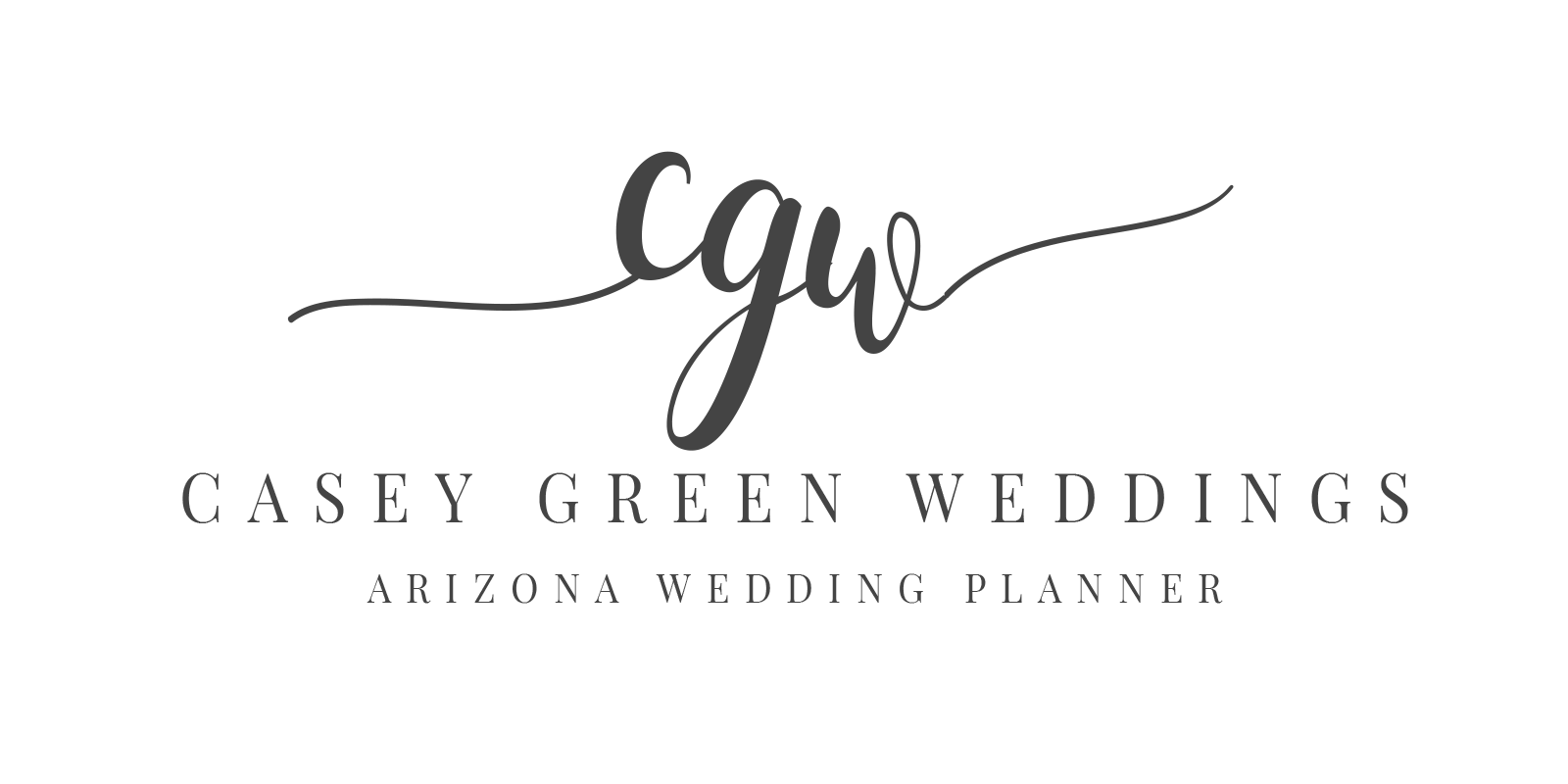 Casey Green Weddings Logo Scottsdale Arizona